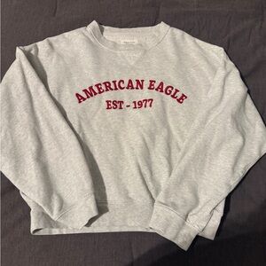 American Eagle Cream Fabric Tag